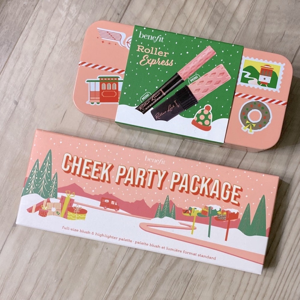 Benefit cosmetics bundle! Cheek party and set